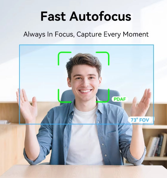 4K/1080P Webcam for PC/Computer