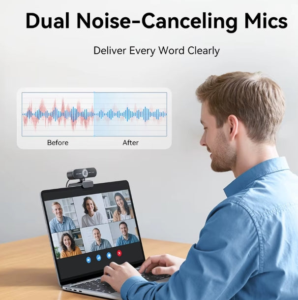 4K/1080P Webcam for PC/Computer