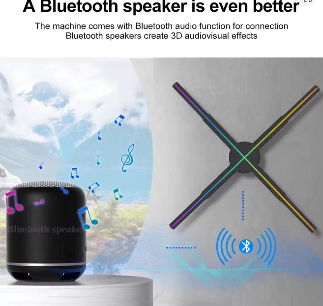 Hologram Fan HD Projector