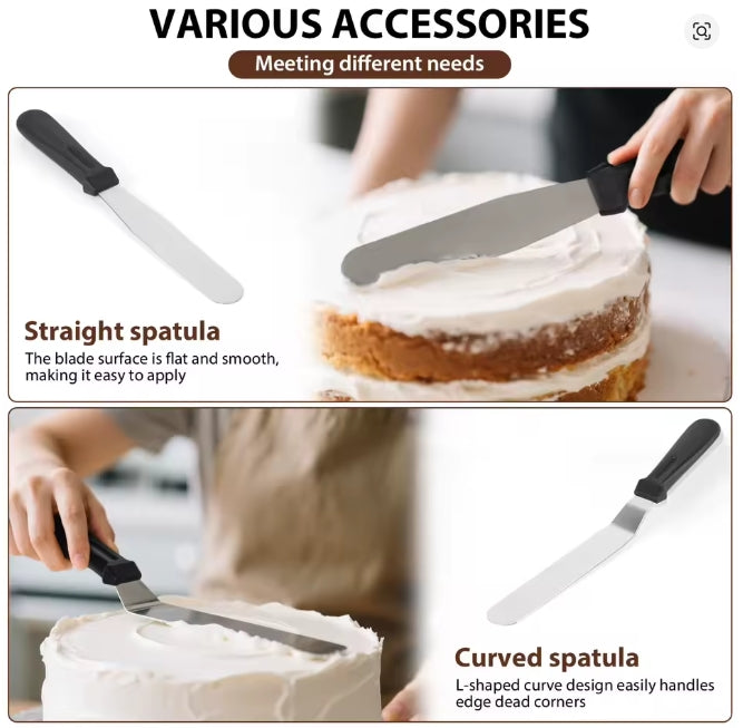 12 Inch Aluminum Alloy Cake Turntable