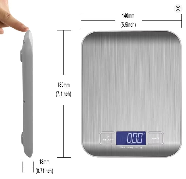 Portable Kitchen Scale
