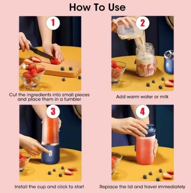 Portable Fruit Juice Blender