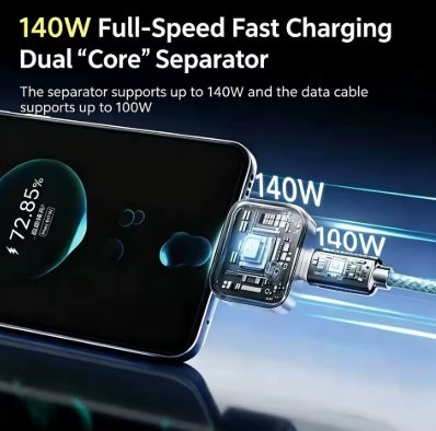 Auto Disconnect Charger Adapter Type-C