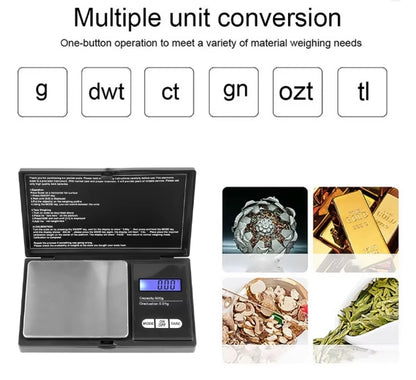 High precision jewelry scale