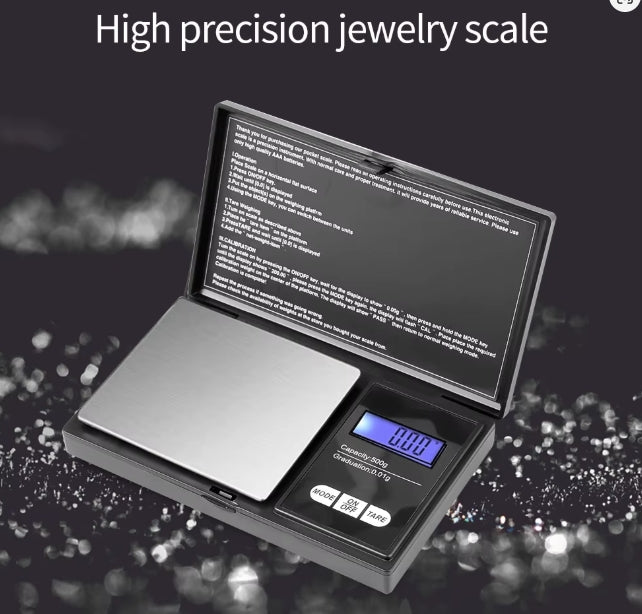 High precision jewelry scale