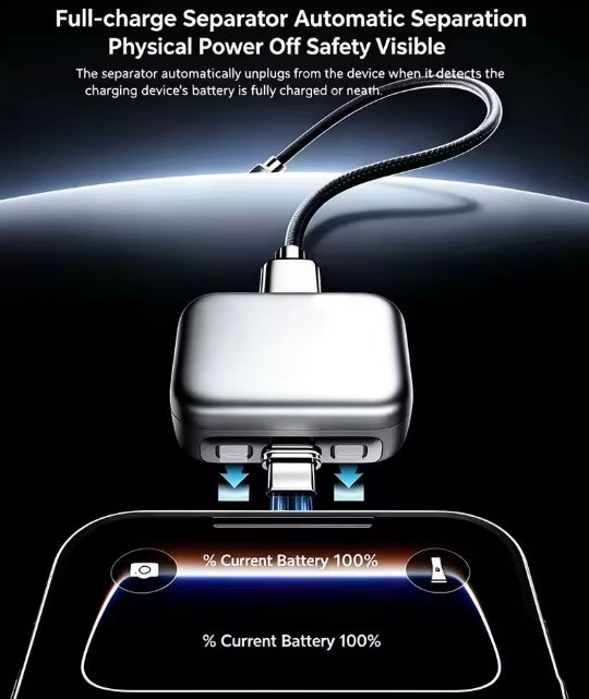 Auto Disconnect Charger Adapter Type-C