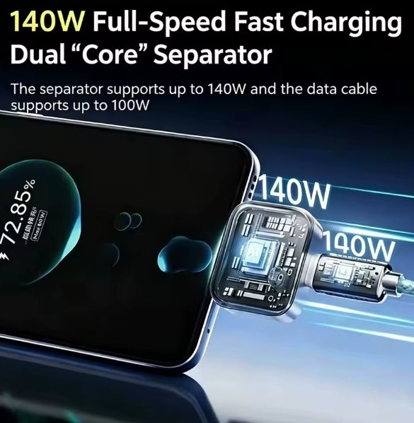 Auto Disconnect Charger Adapter Type-C