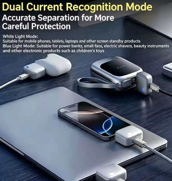 Auto Disconnect Charger Adapter Type-C