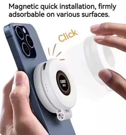 2-in-1 Magnetic Ring Light & Phone Holder