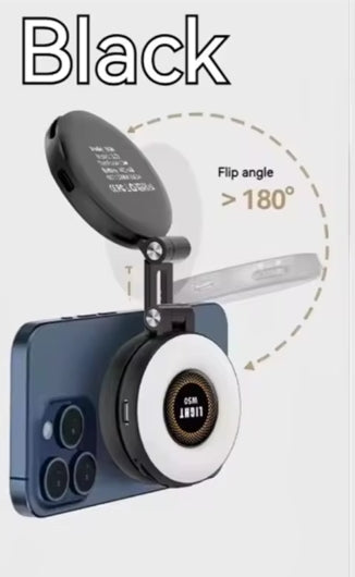 2-in-1 Magnetic Ring Light & Phone Holder