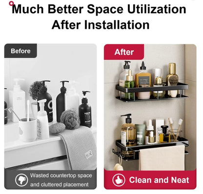 Wall Mounted Bathroom Shelf