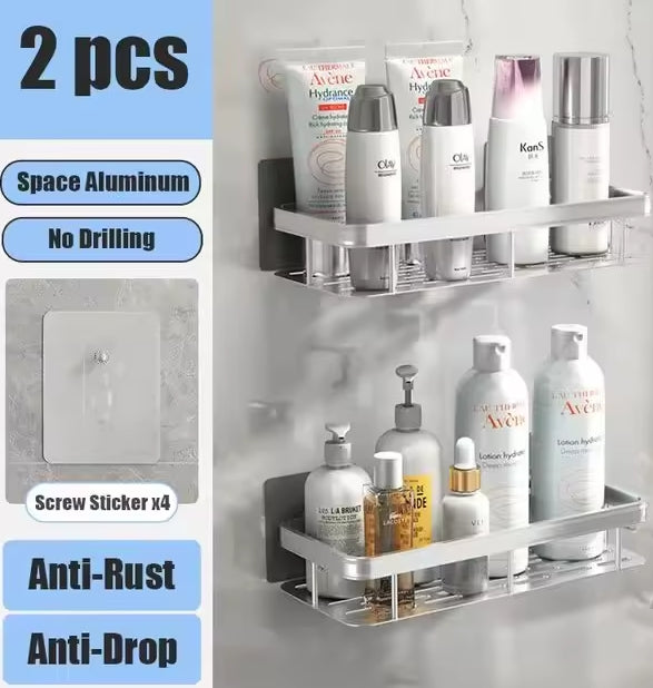 Wall Mounted Bathroom Shelf