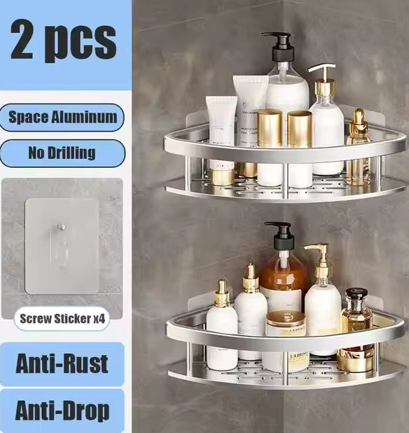 Wall Mounted Bathroom Shelf