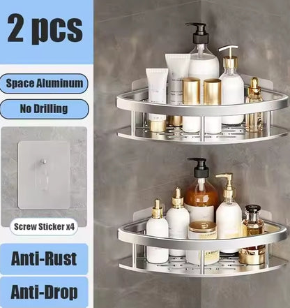 Wall Mounted Bathroom Shelf