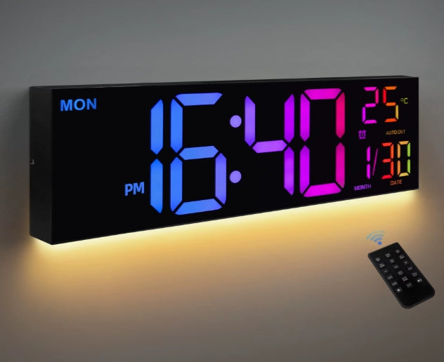16" Large Digital Wall Clock