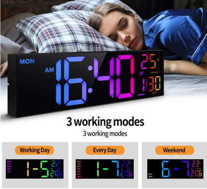16" Large Digital Wall Clock