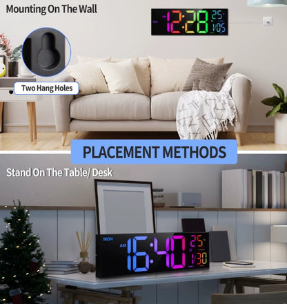 16" Large Digital Wall Clock