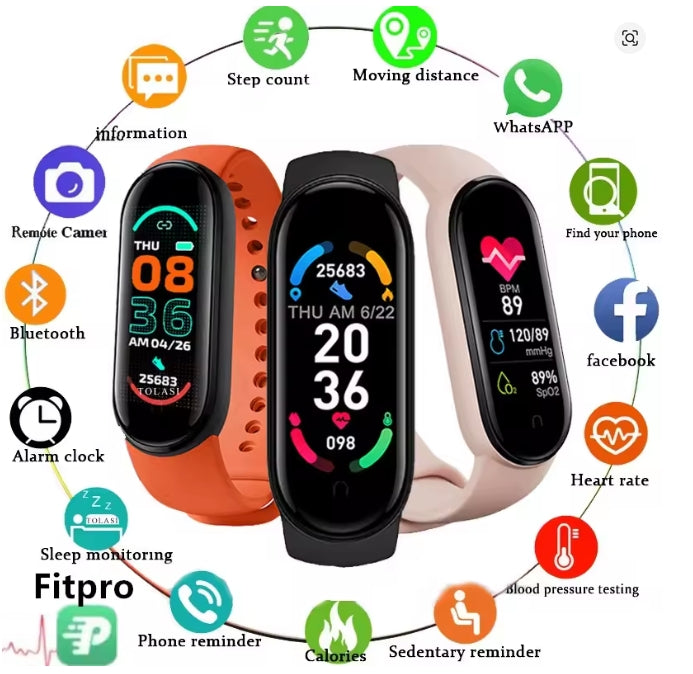 Fitness Smart Watch Men and Women