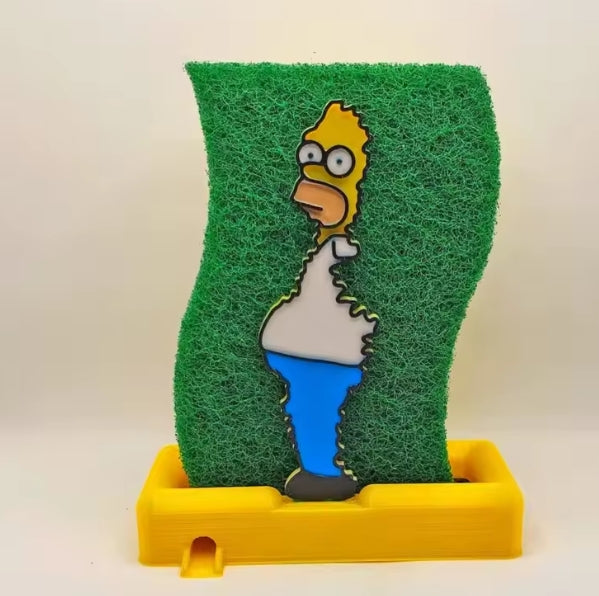 Homer Simpson Sponge Storage