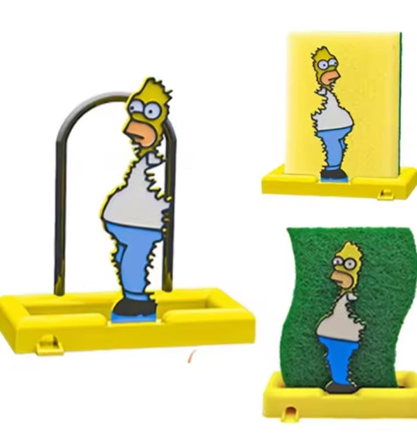 Homer Simpson Sponge Storage
